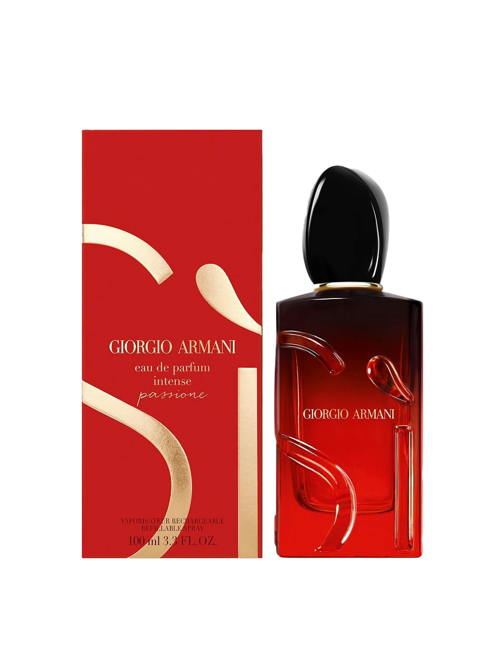 Perfume Si Passione Intense 50ml EDP Recarregável Armani - Drogasmil