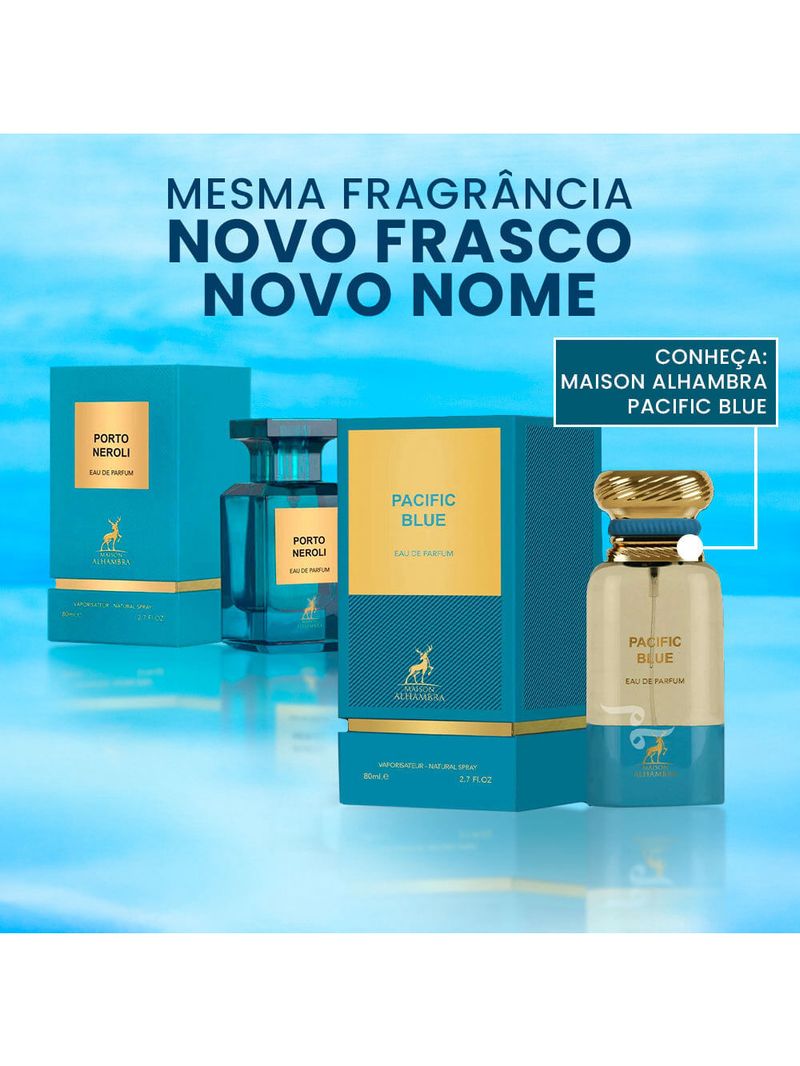 Maison Alhambra Pacific Blue Eau de Parfum - Perfume Unissex 80ml