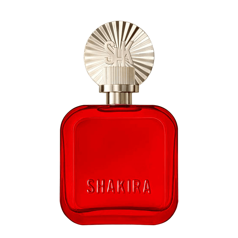 Perfume Feminino Shakira Rojo Eau de Parfum 50ml Floral Ambarado