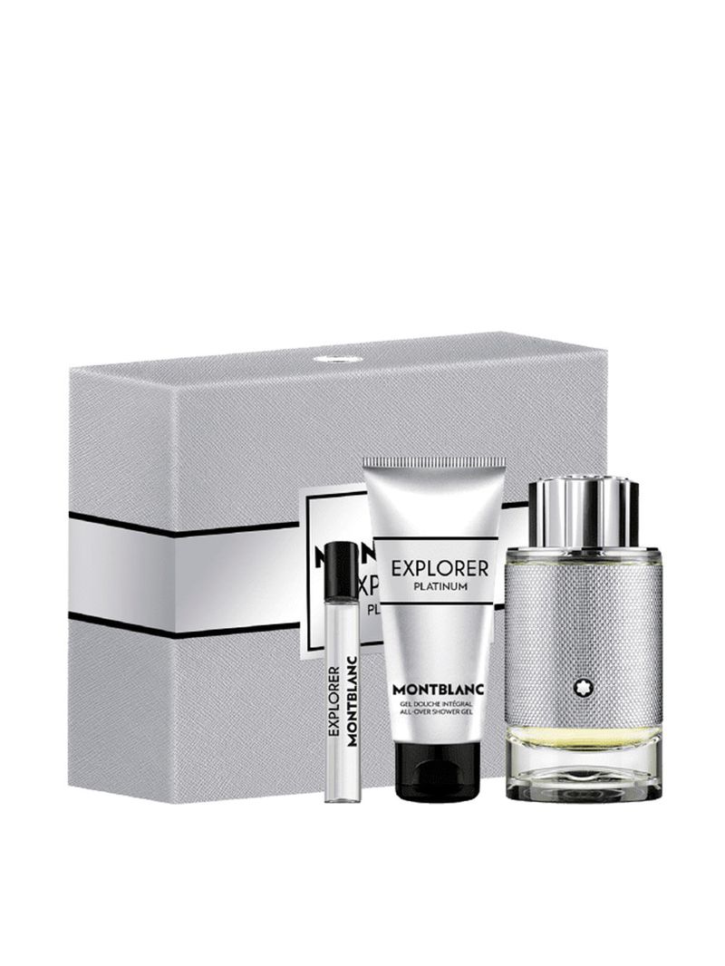 Kit Montblanc Explorer Platinum M - EDP 100ml + 7,5ml + SG