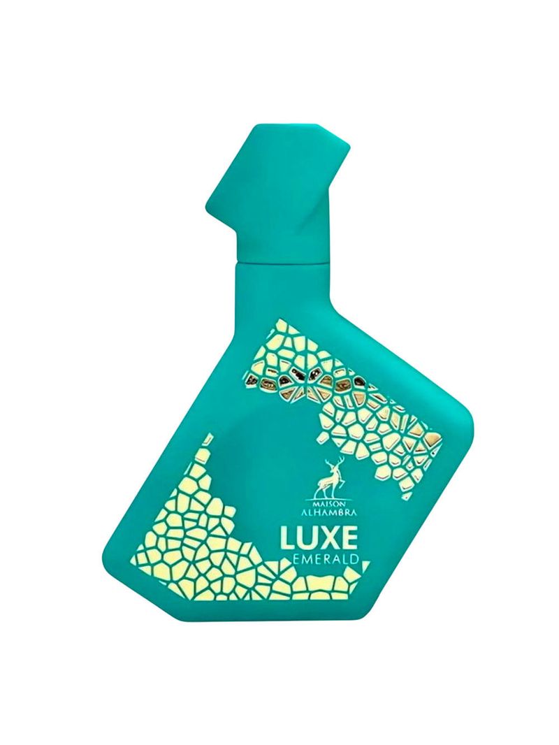 Perfume Unissex Maison Alhambra Luxe Emerald Eau de Parfum Floral Frutado 100ml
