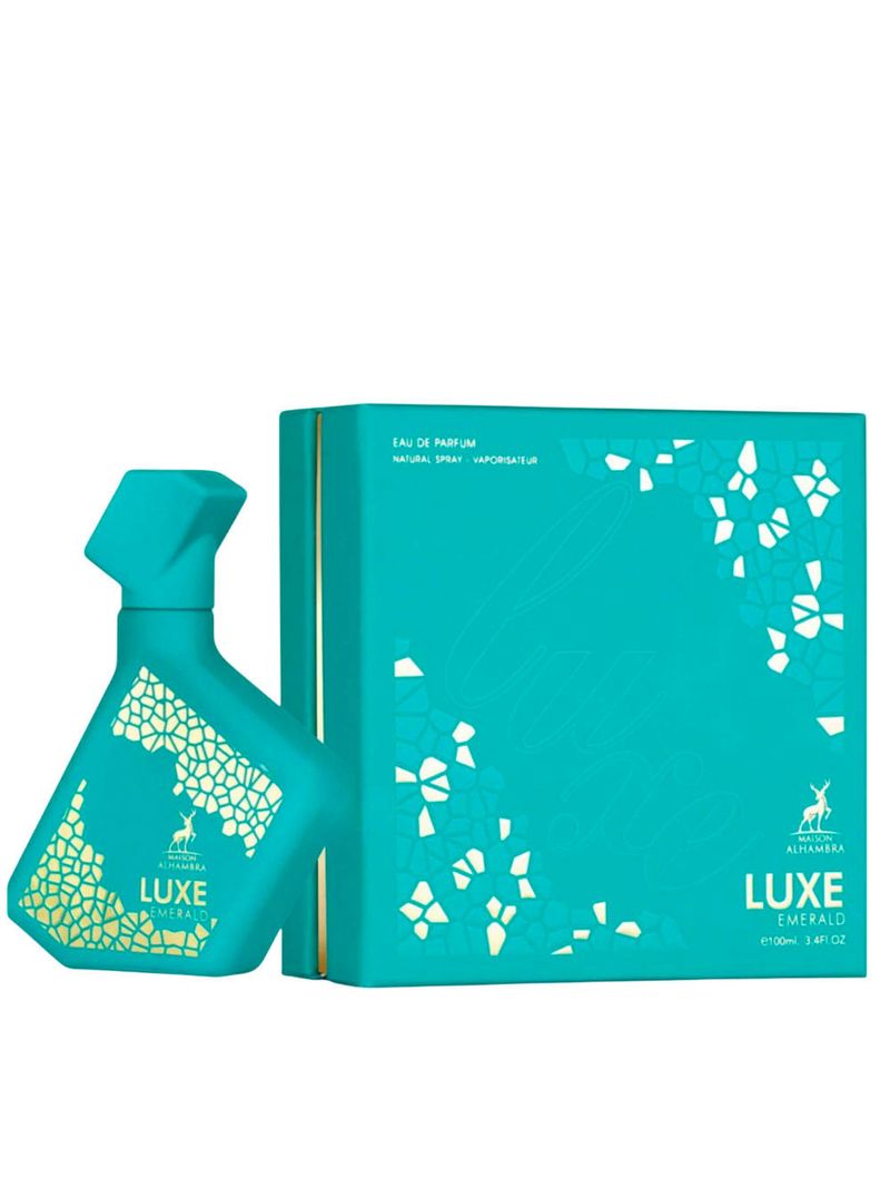 Perfume Unissex Maison Alhambra Luxe Emerald Eau de Parfum Floral Frutado 100ml