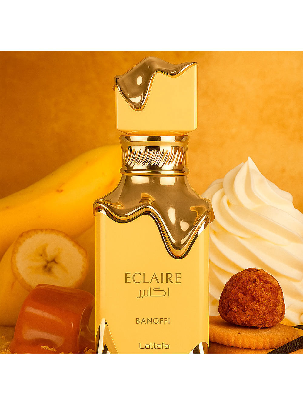 Perfume Eclaire Banoffi 100ml Eau de Parfum Lattafa - Drogarias Tamoio