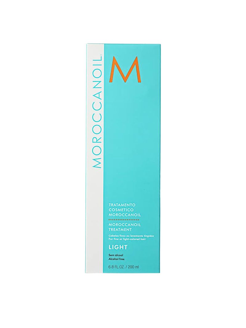 Óleo Capilar Moroccanoil Treatment Light Cabelos Finos e Loiros 200ml