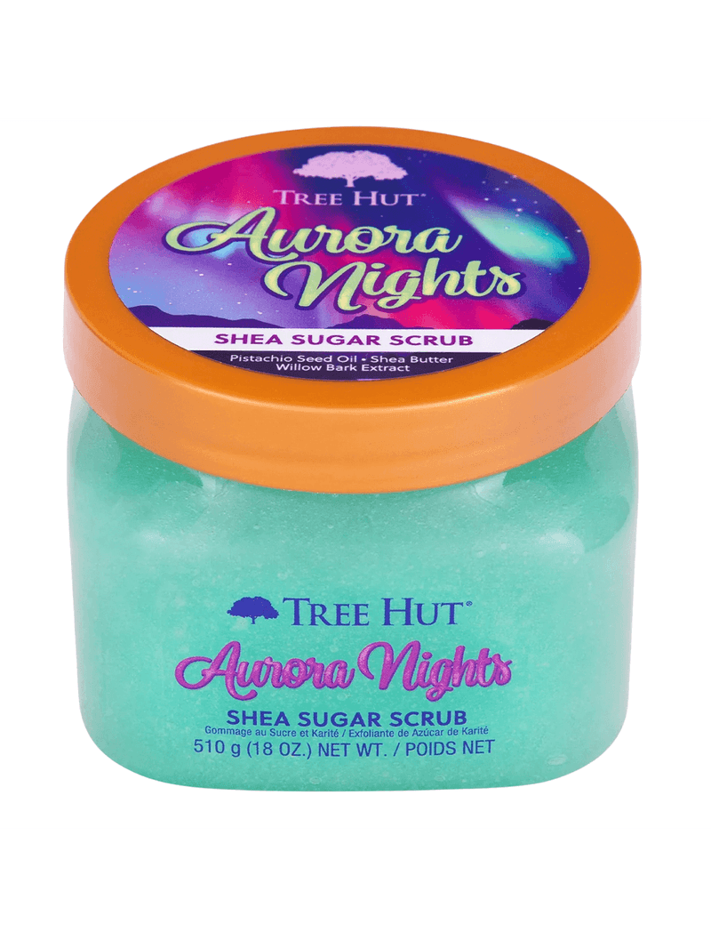 Esfoliante Corporal Shea Sugar Scrub Aurora Nights 510g Tree Hut