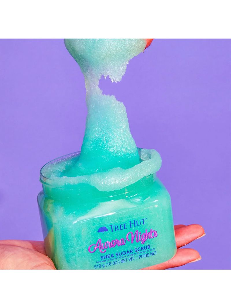 Esfoliante Corporal Shea Sugar Scrub Aurora Nights 510g Tree Hut