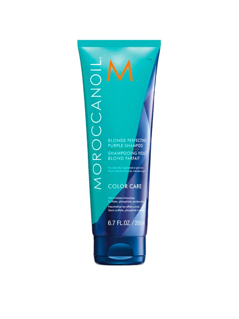 Shampoo Matizador Violeta Blonde Perfecting 200ml Moroccanoil