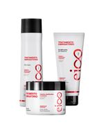 Kit Eico Pro Tratamento Obrigatório - Shampoo 300ml + Máscara 300g + Acidificante 190ml