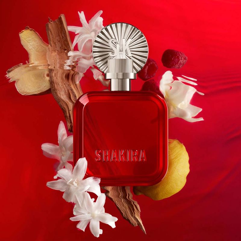 Kit Shakira Rojo Feminino - Eau de Parfum 80ml + Desodorante 150ml