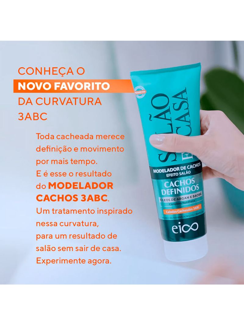 Eico Salao Em Casa - Modelador de Cacho 250ml