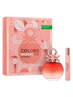 Kit Benetton United Colors Woman Intenso Eau de Parfum - Perfume Feminino 80ml + Mega Spritzer 10ml