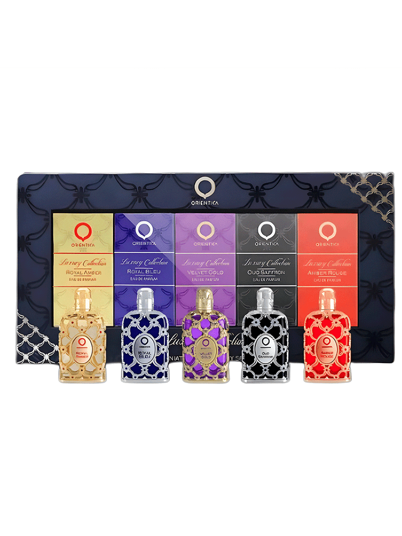 Kit Orientica Luxury Collection Unissex - Eau De Parfum Miniaturas 5 x 7,5ml