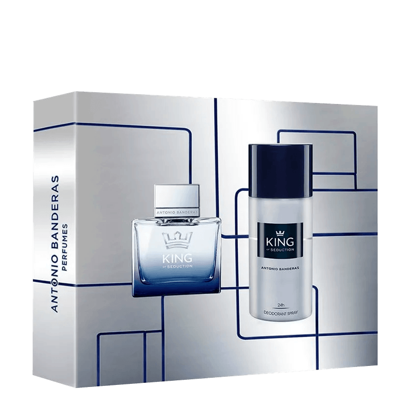Kit Banderas King Of Seduction Masculino - Edt 100ml + Deo 150ml