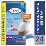 Roupa Íntima Pants Tena Dermacare G/EG - 24 Unidades