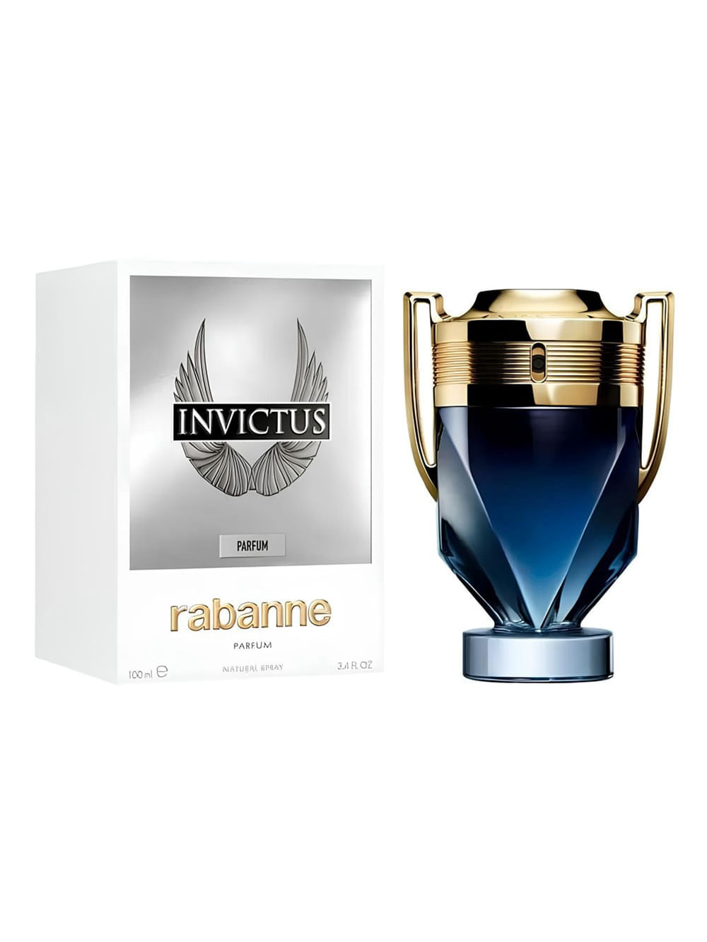 Invictus Parfum De Paco Rabanne Masculino 100 ml - FARMALIFE