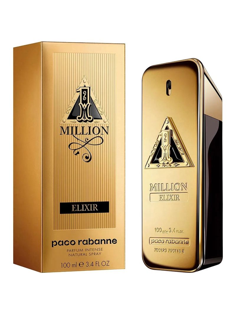 Perfume Masculino 1 Million Elixir Paco Rabanne Eau de Parfum Intense 100ml