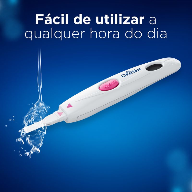 Teste Ovulacao Clearblue Dig 10 Testes - Clearblue