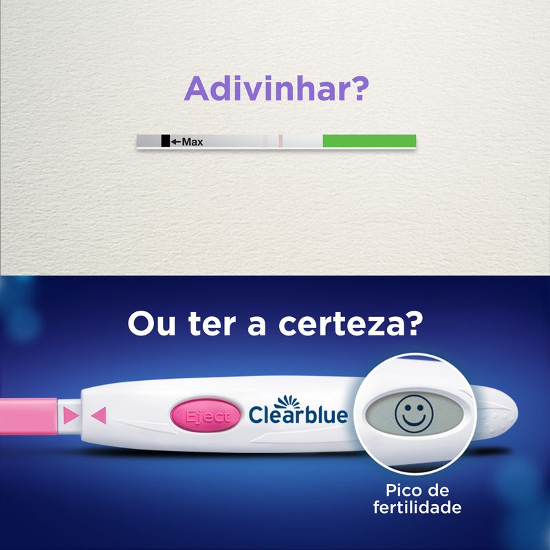 Teste Ovulacao Clearblue Dig 10 Testes - Clearblue