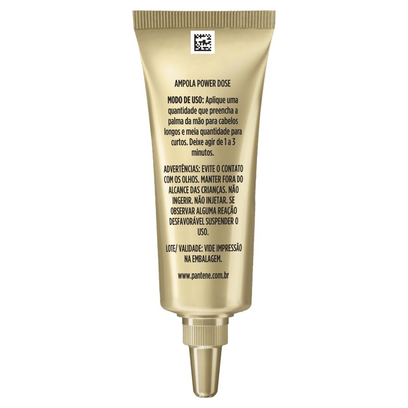 Ampola Capilar Pantene Pro-Shot Reconstrução 15ml 3 Unidades