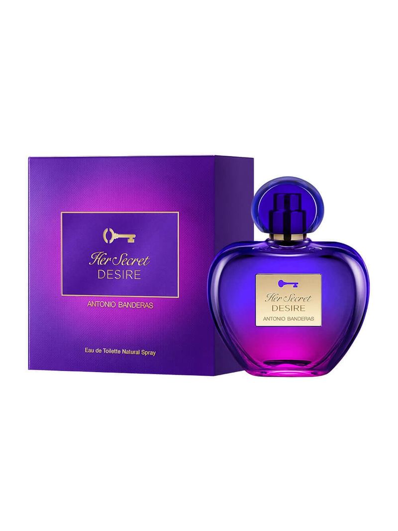 Perfume Feminino Her Secret Desire Antonio Banderas Eau de Toilette 80ml