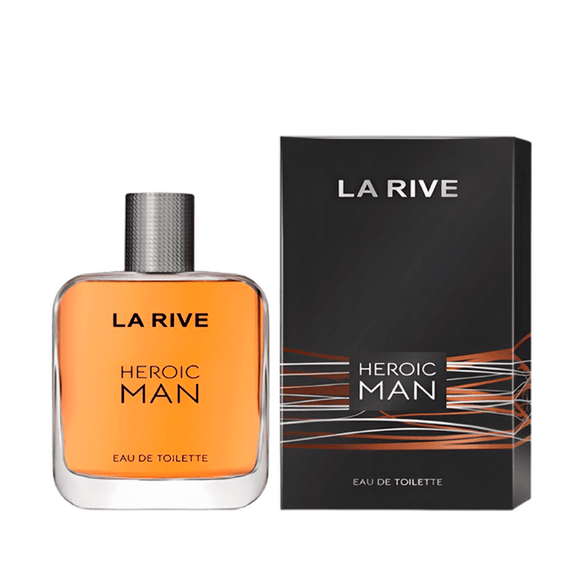 Perfume Masculino La Rive Heroic Eau de Toilette 100ml Amadeirado Aromático
