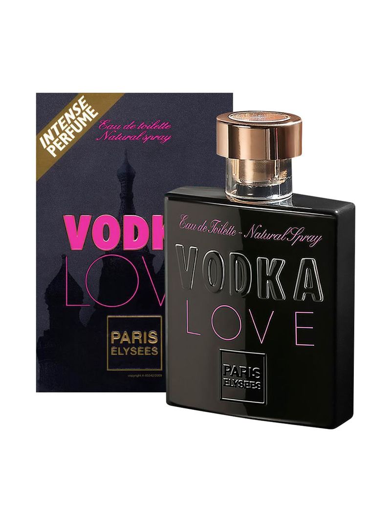 Perfume Feminino Vodka Love Paris Elysees Eau De Toilette 100ml