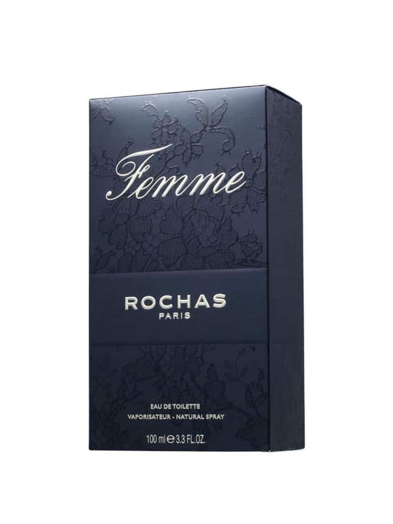 Perfume Feminino Rochas Femme Eau de Toilette 100ml