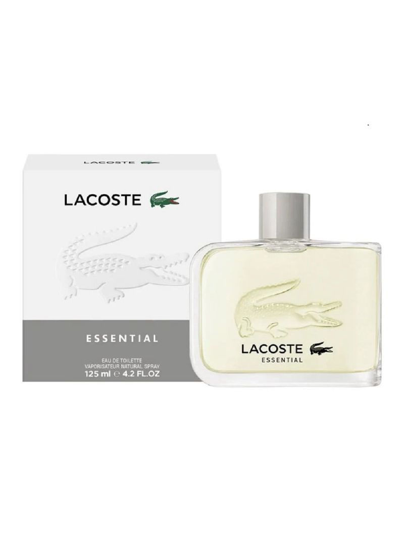 Perfume Masculino Lacoste Essential Eau de Toilette 125ml Amadeirado Aromático