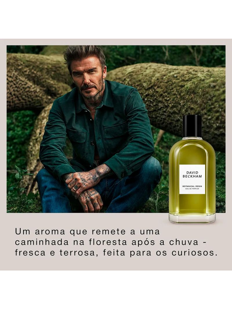 Perfume Masculino David Beckham Botanical Resin Eau de Parfum 100ml