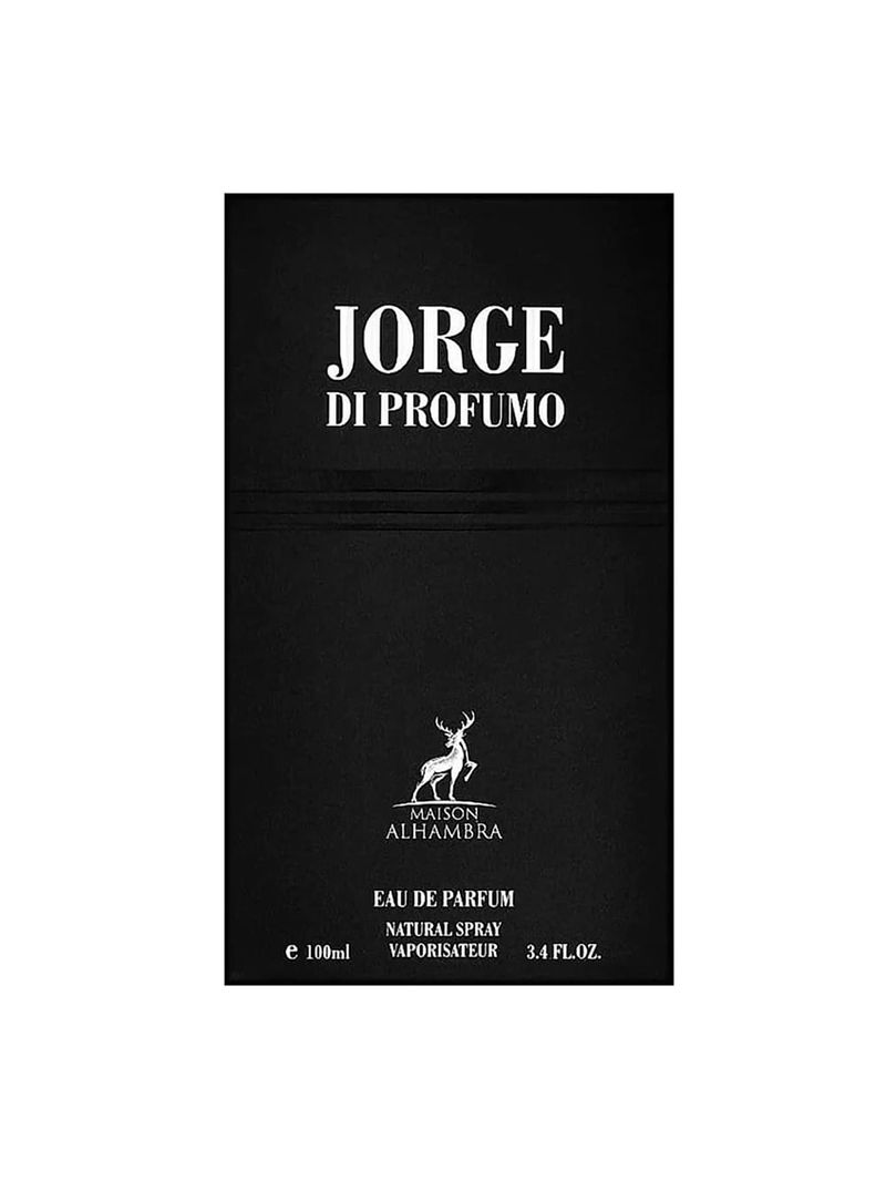 Perfume Masculino Maison Alhambra Jorge Di Profumo Eau de Parfum 100ml Cítrico Aromático