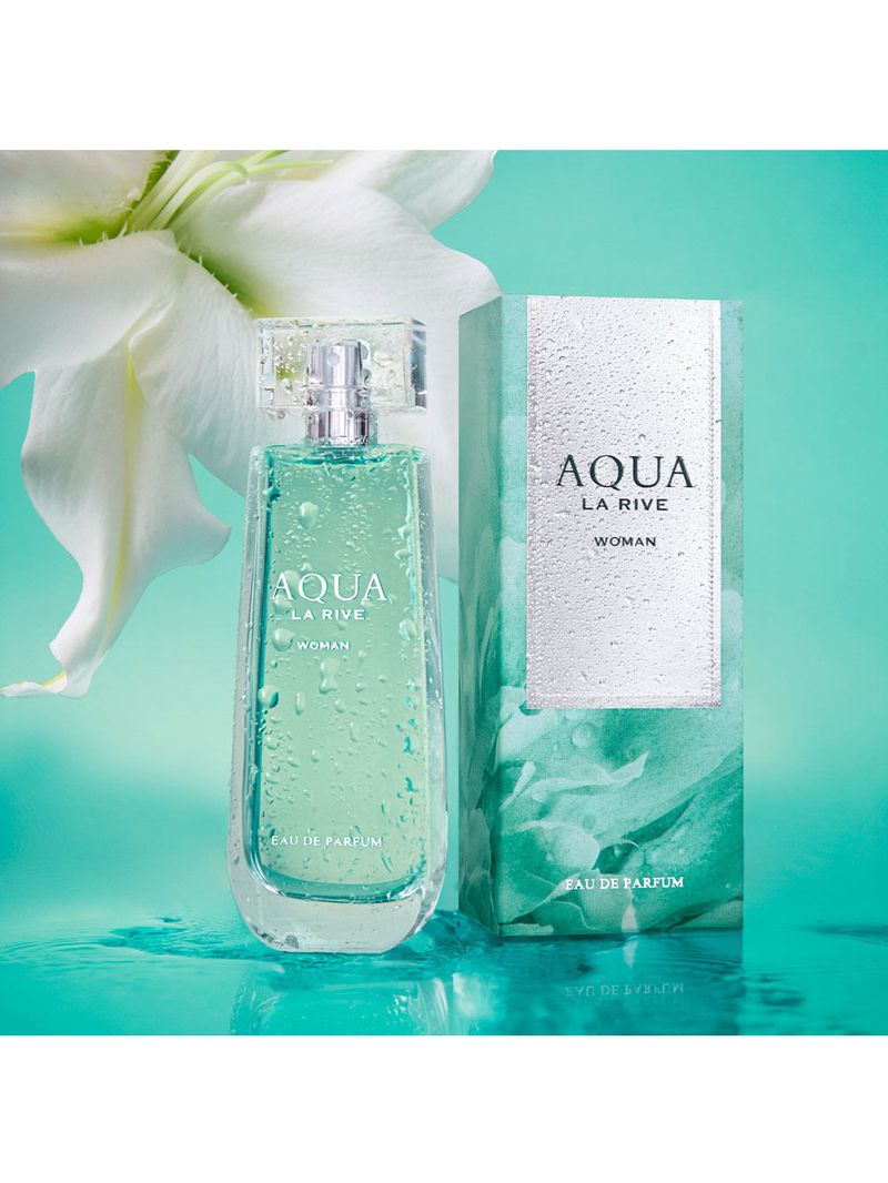 Perfume Feminino La Rive Aqua Woman Eau de Parfum 90ml Floral Frutal