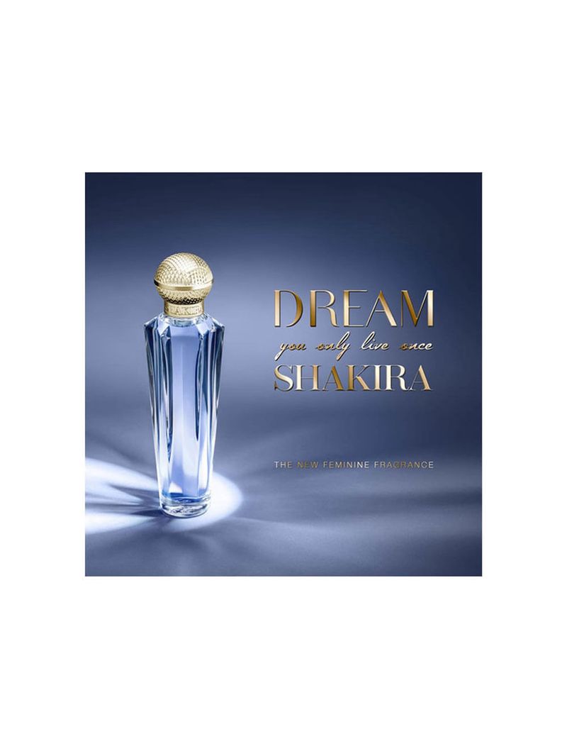 Shakira Dream You Only Live Once Eau de Toilette - Perfume Feminino 50ml
