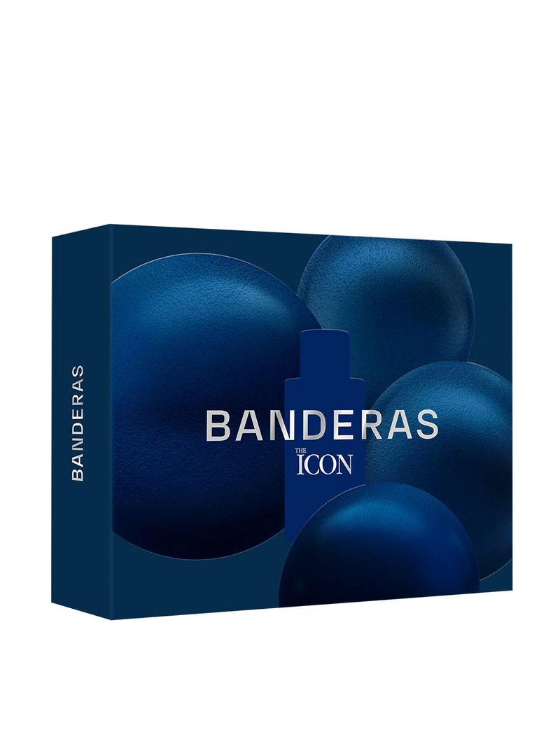 Kit Banderas The Icon Masculino - EDT 100ml - Deo 150ml
