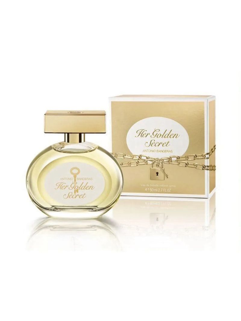 Perfume Feminino Her Golden Secret Antonio Banderas Eau De Toilette 80ml