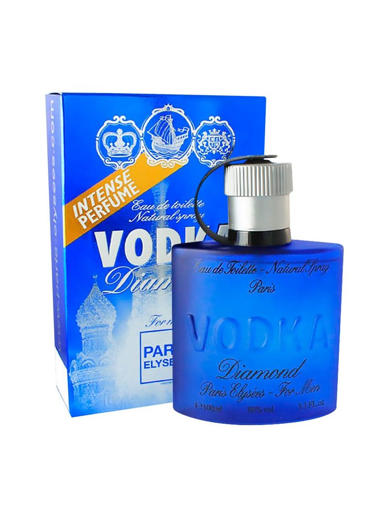Perfume Masculino Vodka Diamond Paris Elysees Eau de Toilette 100ml