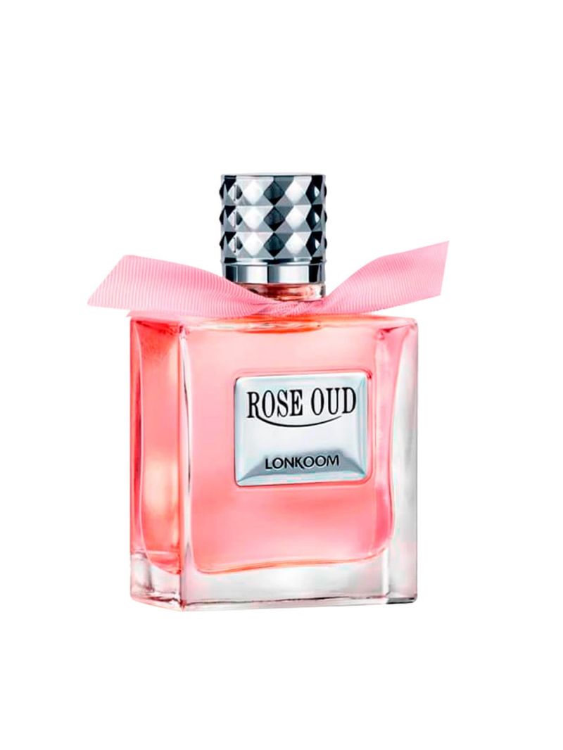 Perfume Rose Oud Lonkoom Eau de Parfum Feminino 100ml Floral Oriental
