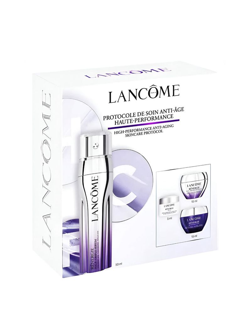 Kit Lancôme Rénergie - Sérum Triplo + Creme Peptide + Creme Noturno + Mini Eye Cream