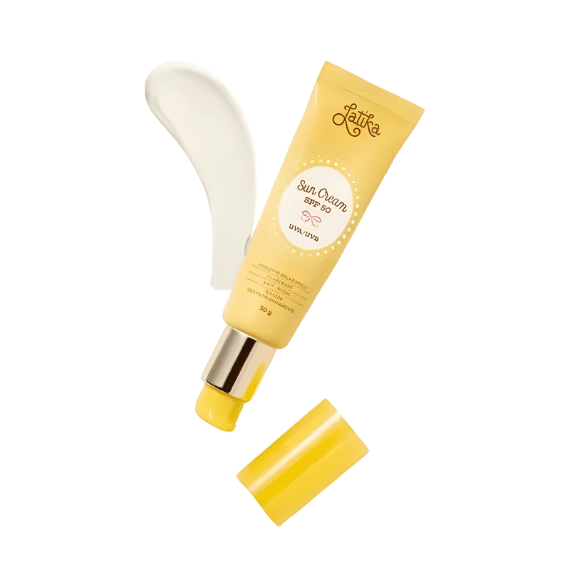 Protetor Solar Facial Latika Sun Cream FPS 50 30g Niacinamida e Pantenol