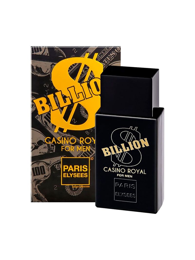 Perfume Masculino Billion Casino Royal Paris Elysees Eau de Toilette 100ml