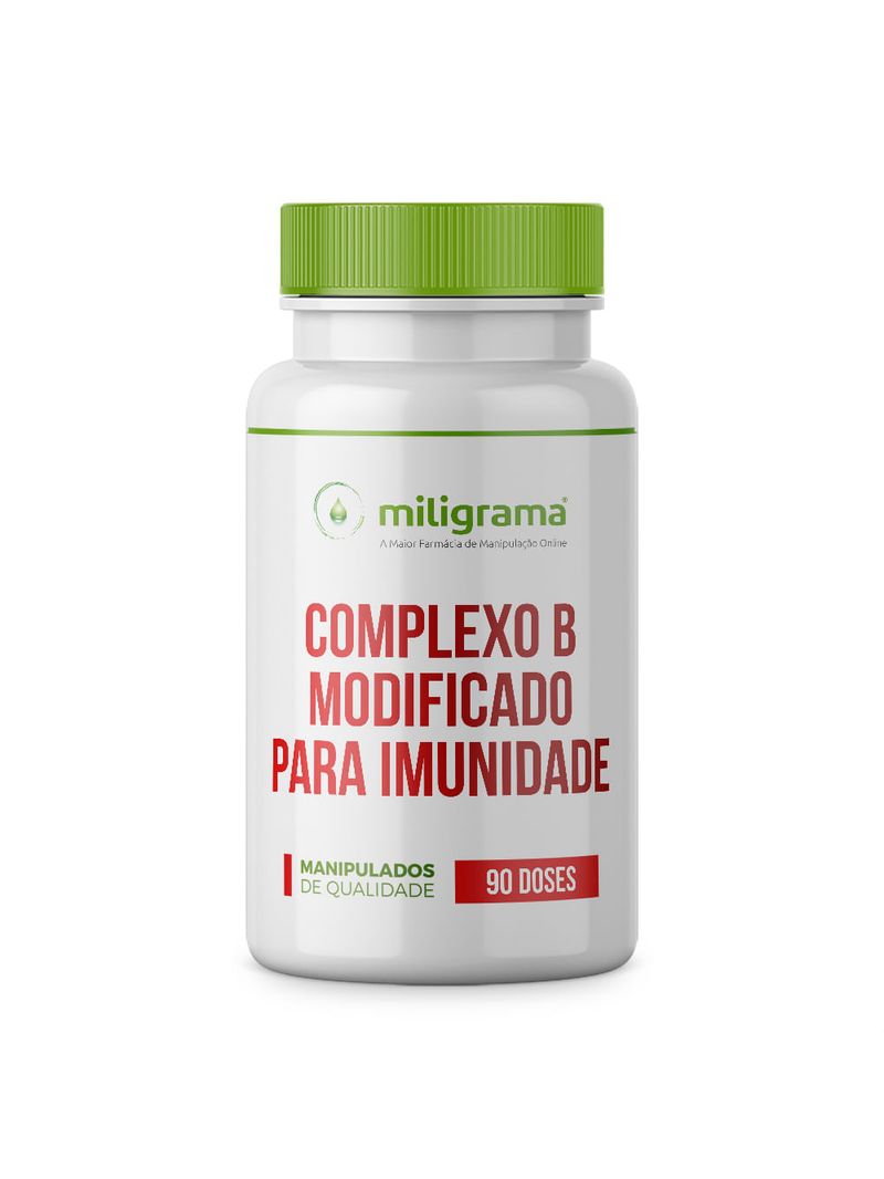 Complexo B modificado para imunidade 90 doses