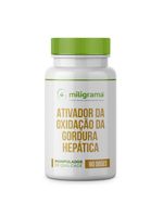 Ativador de Oxidação de Gordura Hepática 60 Doses Cúrcuma e Espinheira Santa Miligrama