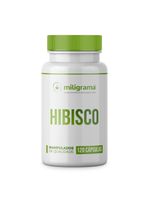 Hibisco 300mg 120 Cápsulas - Miligrama