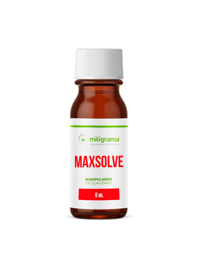Coenzima Q10 MaxSolve Gotas 6ml Nanoemulsão Miligrama