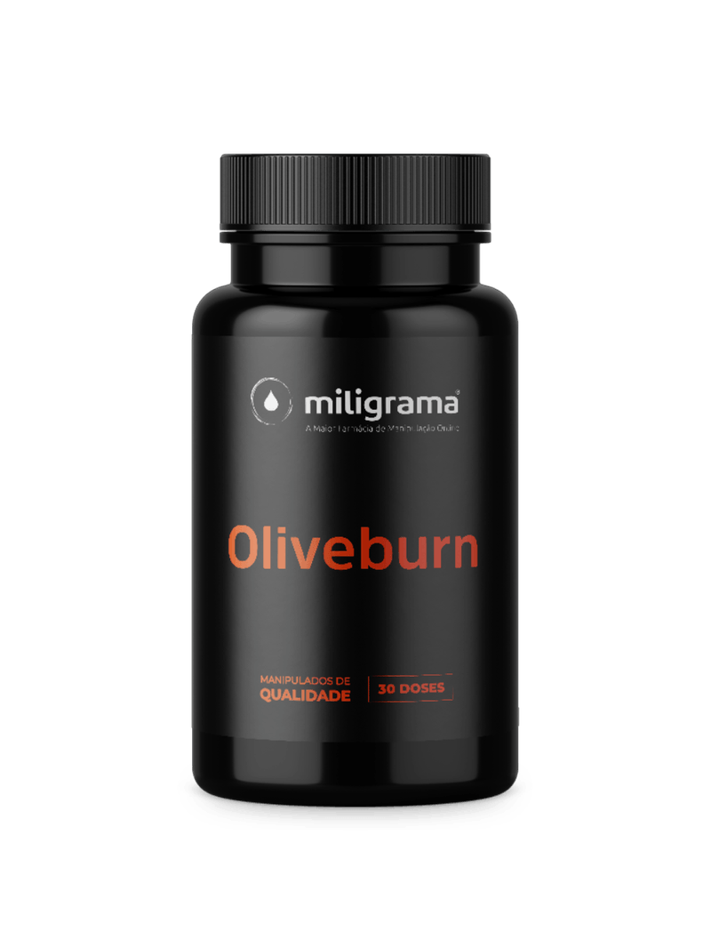 Oliveburn Extrato de Oliveira Orgânica 50mg Cápsulas Vegetais 30 cápsulas Miligrama