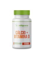 Cálcio de Ostras 800mg + Vitamina D 2000UI 120 Doses Cápsulas Miligrama