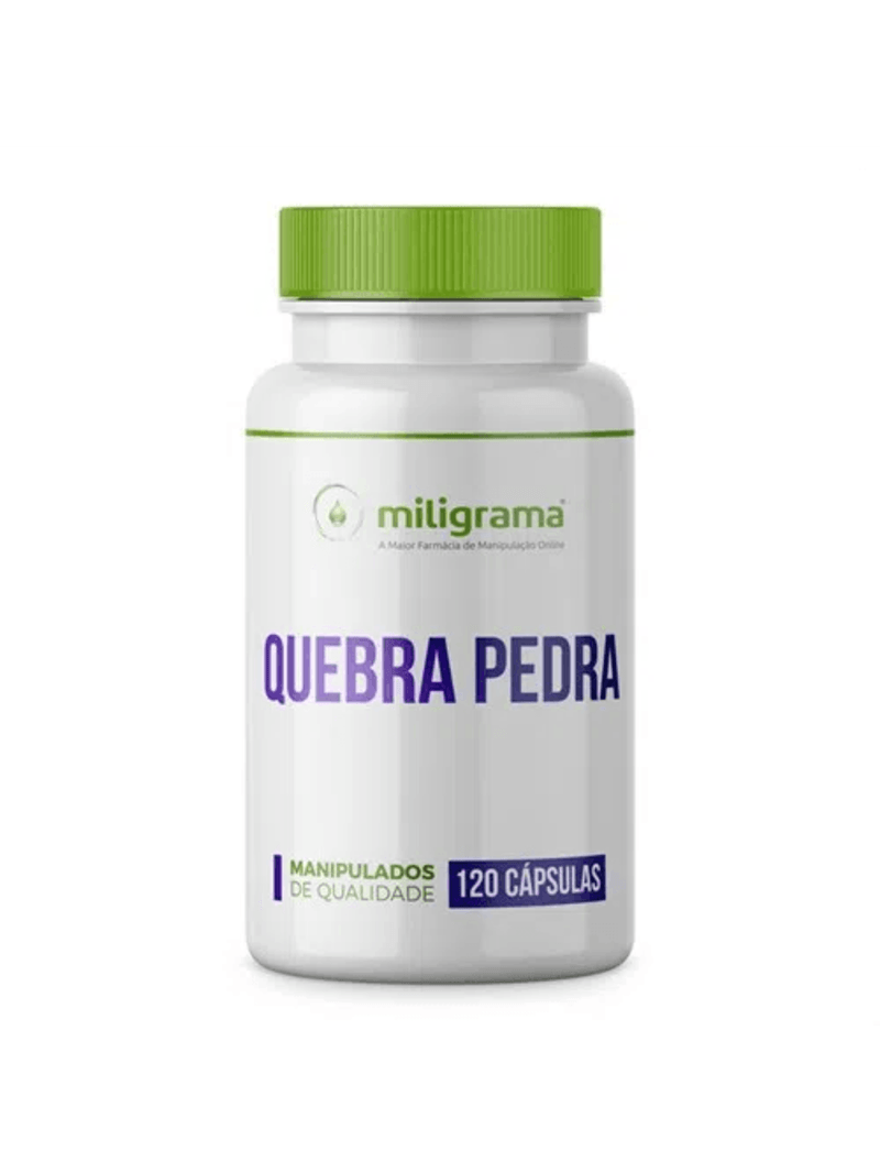 Quebra Pedra 500mg 120 Cápsulas