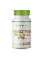Probioticoterapia Esteatose Hepática 30 Doses - Miligrama