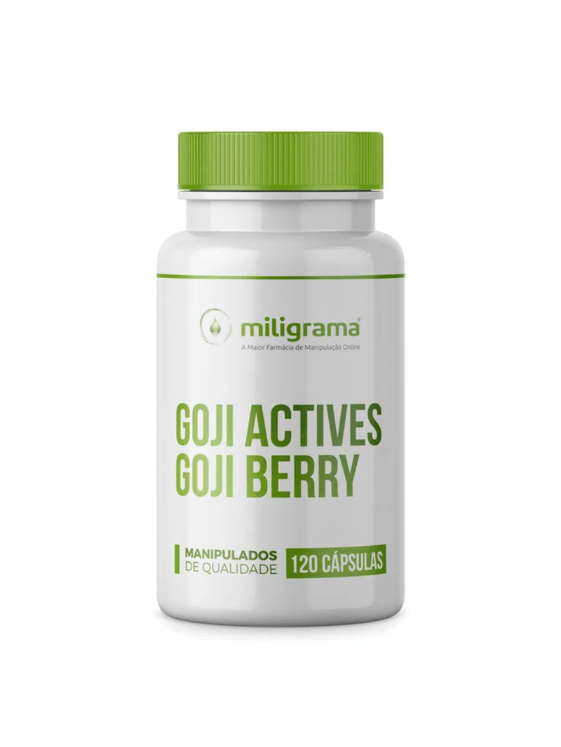 Goji Actives Goji Berry 500mg 120 Cápsulas