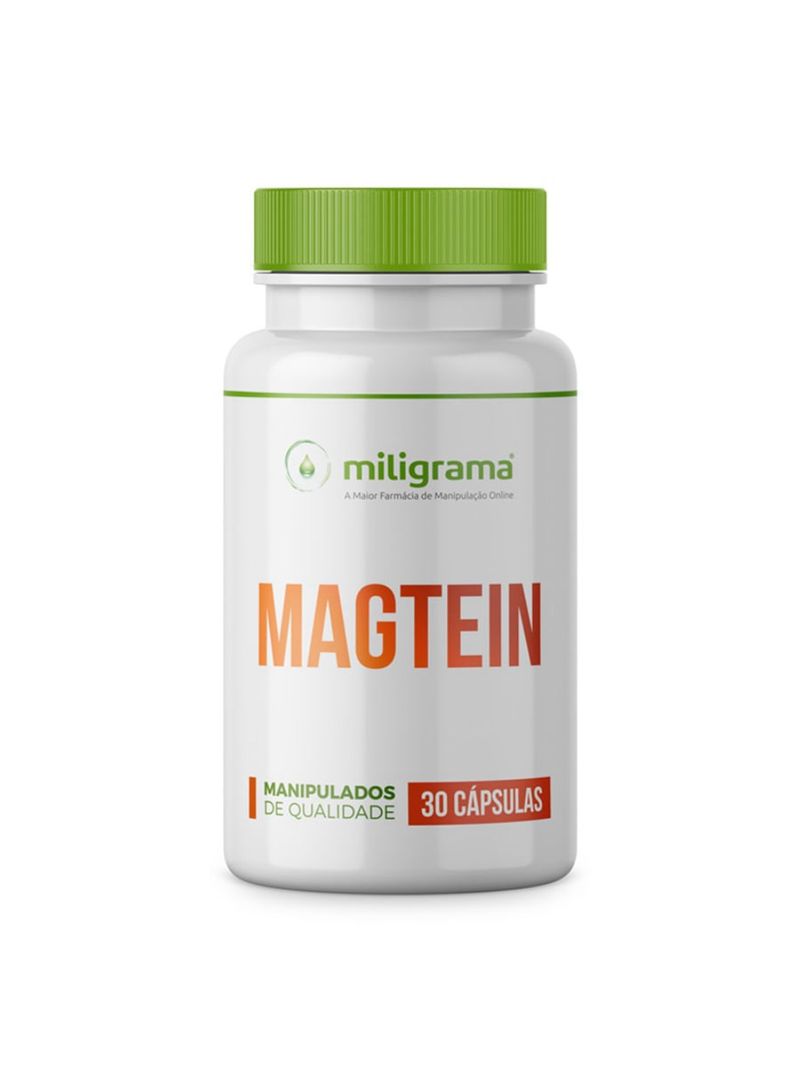 Suplemento Para a Memória e Aprendizado Com Magtein 30 cápsulas