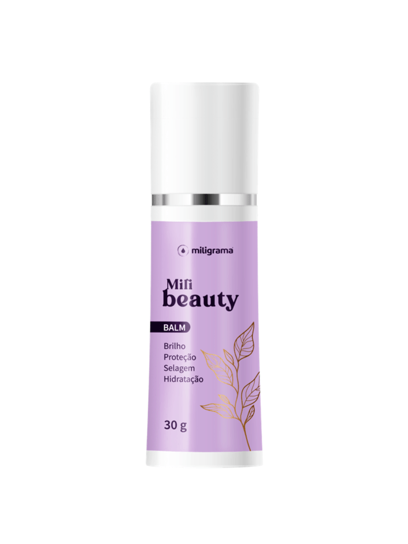 Balm Capilar Finalizador Mili Beauty Antifrizz 30g Miligrama